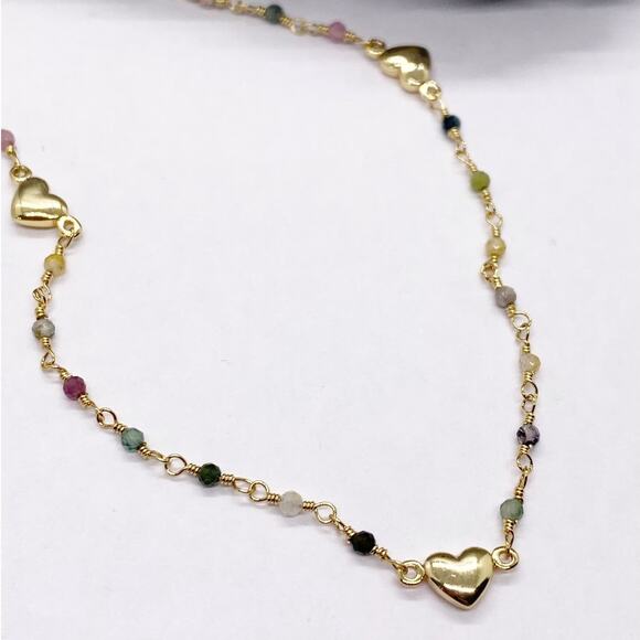 NEW FP x Luna Norte Tourmaline Anklet Set - Picture 6 of 16